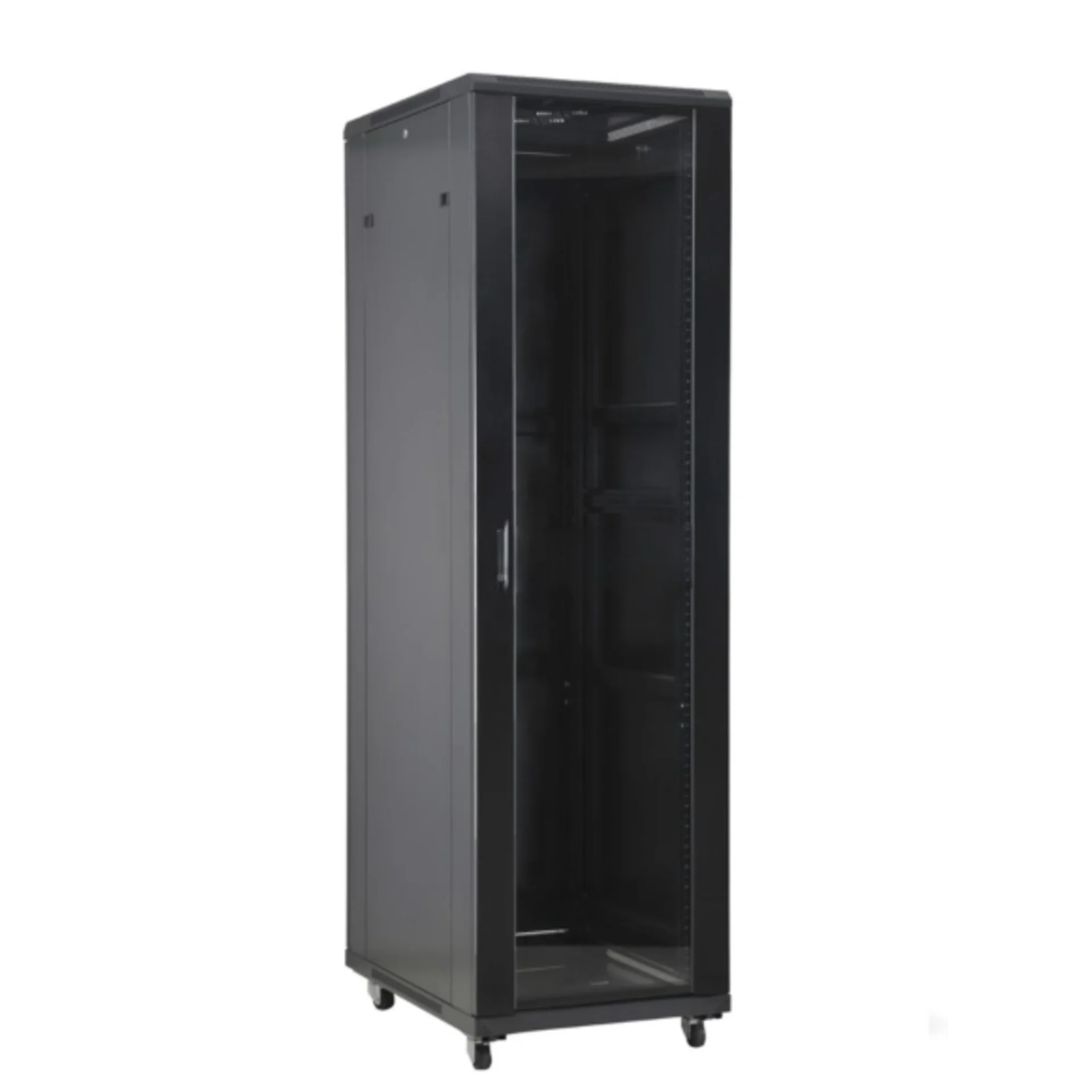 Шкаф серверный LANsens 15U 600x800x800 мм (20-156080-24-100) в комплекте с дополнительным крепежным набором для 19"