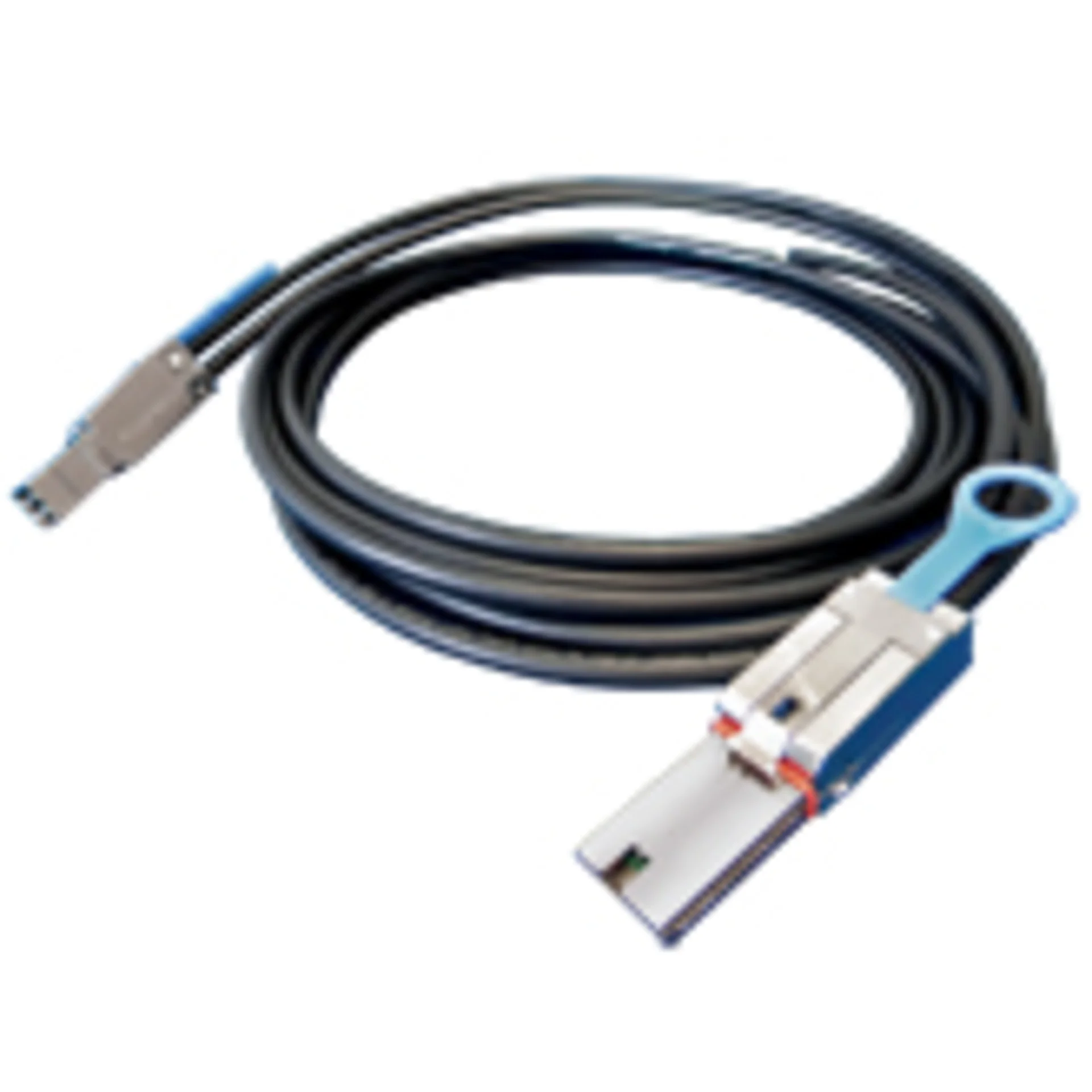 Кабель Adaptec ACK-E-HDmSAS-E-mSAS-2M Кабель SAS внешний, 2м., разъемы SFF8644 - SFF8088