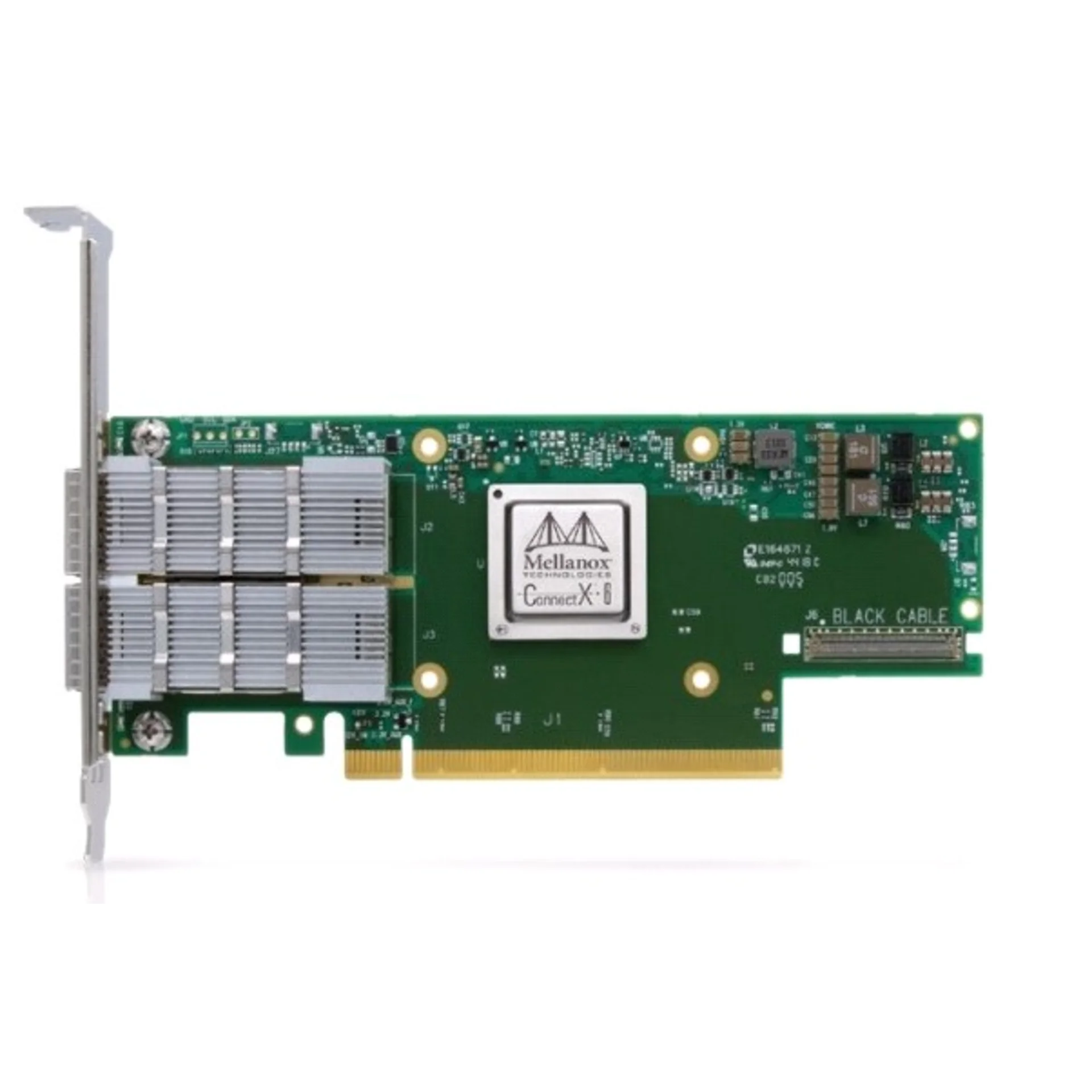 Сетевая карта Mellanox ConnectX-6 VPI, 2 порта 200Gb InfiniBand , QSFP56