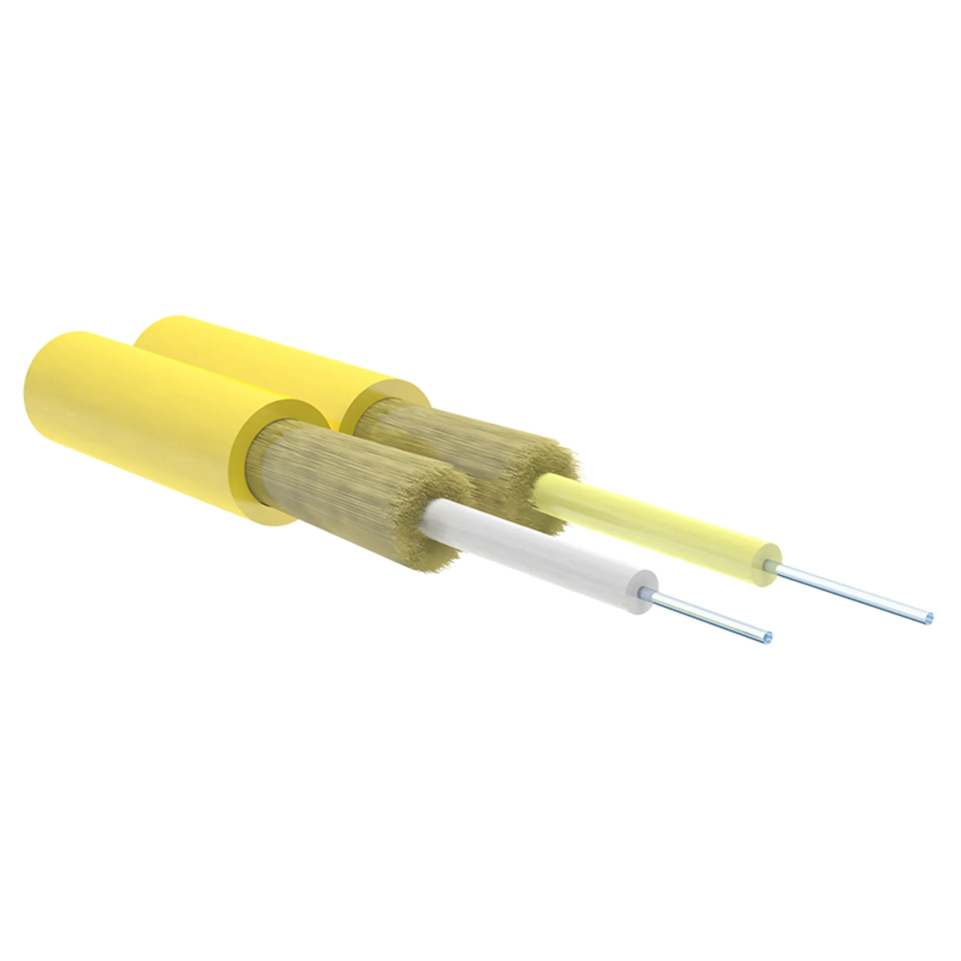 Кабель оптический Alpha Mile Distribution, 02 волокна 657A1, Duplex, LSZH