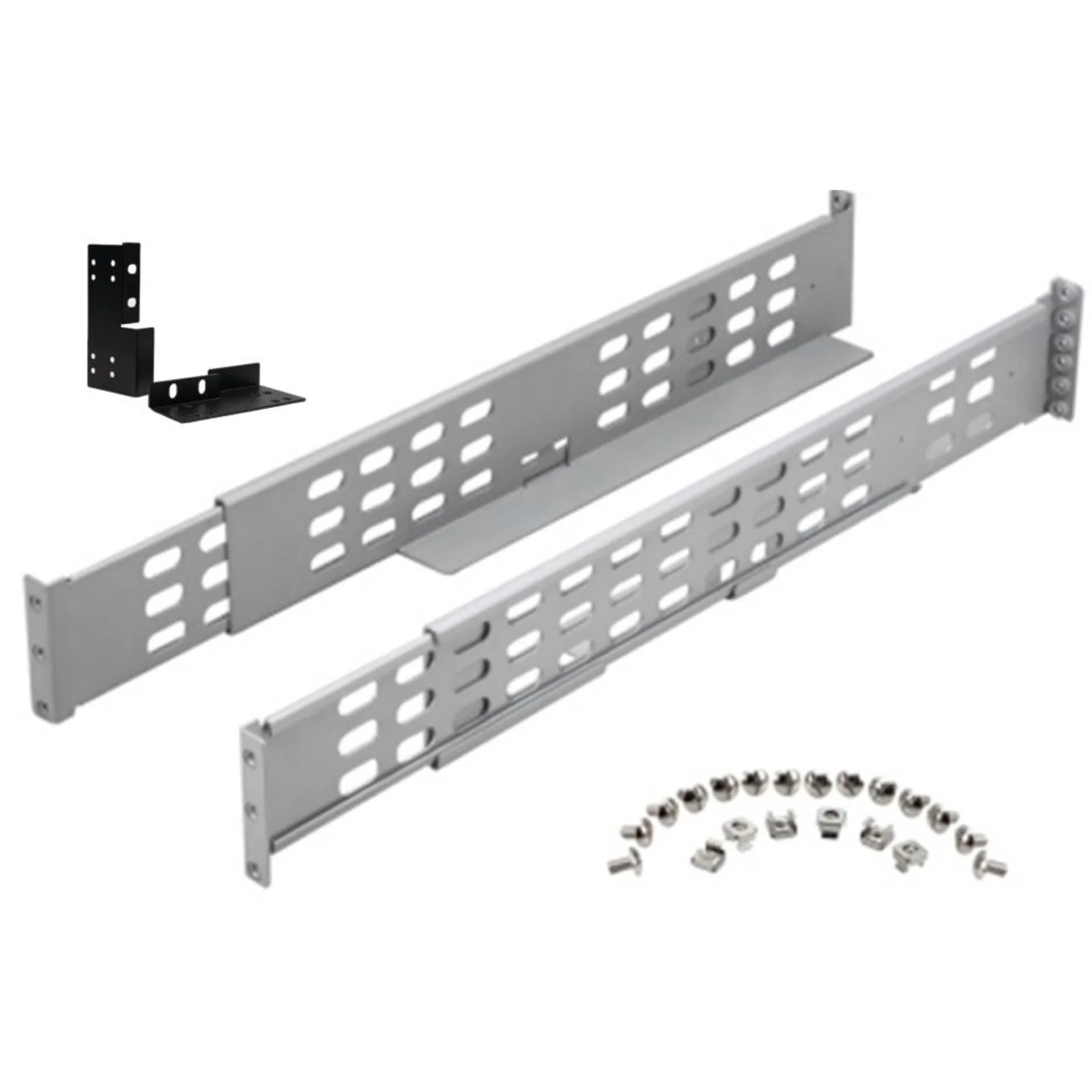 Комплект монтажных рельсов 19" до 100кг,550-750мм для 3U сил модулей, компл бтрйСистем Электрик