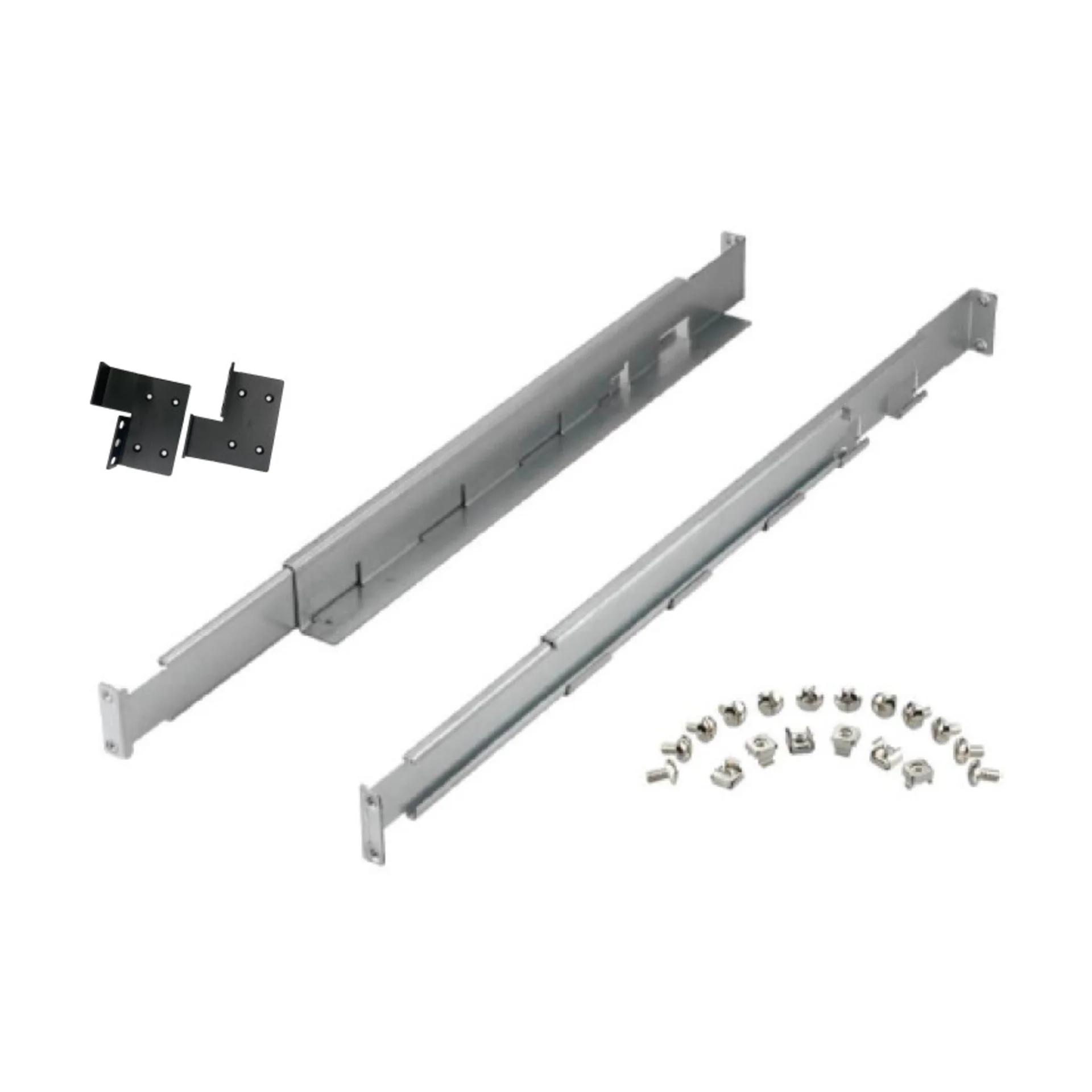 Комплект монтажных рельсов 19" до 60кг,480-780мм для 2U ИБП,сил модул,компл бтрйСистем Электрик