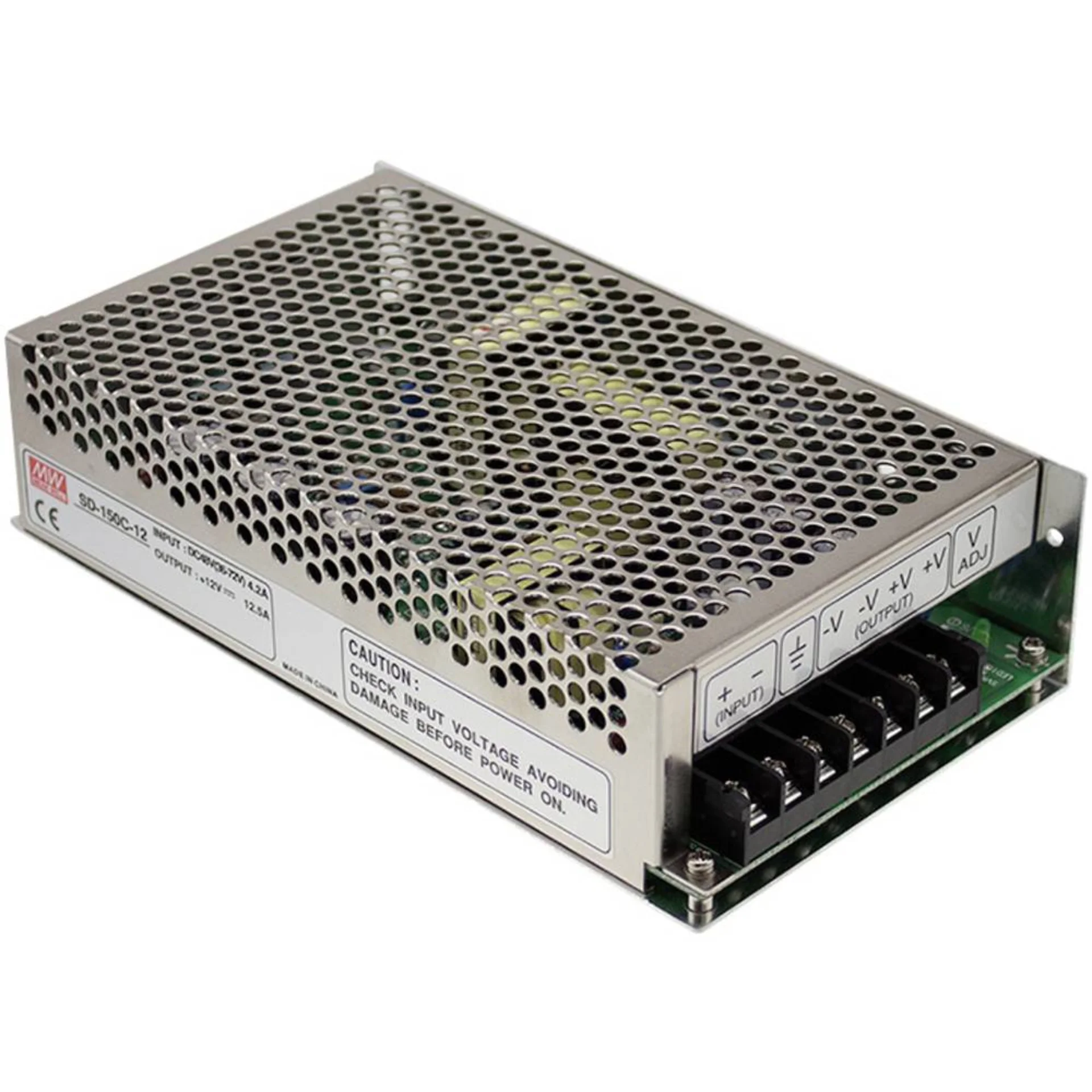 SD-150C-24, DC/DC преобразователь, 151.2Вт, вход 36-72В, выход 24В/6.3А