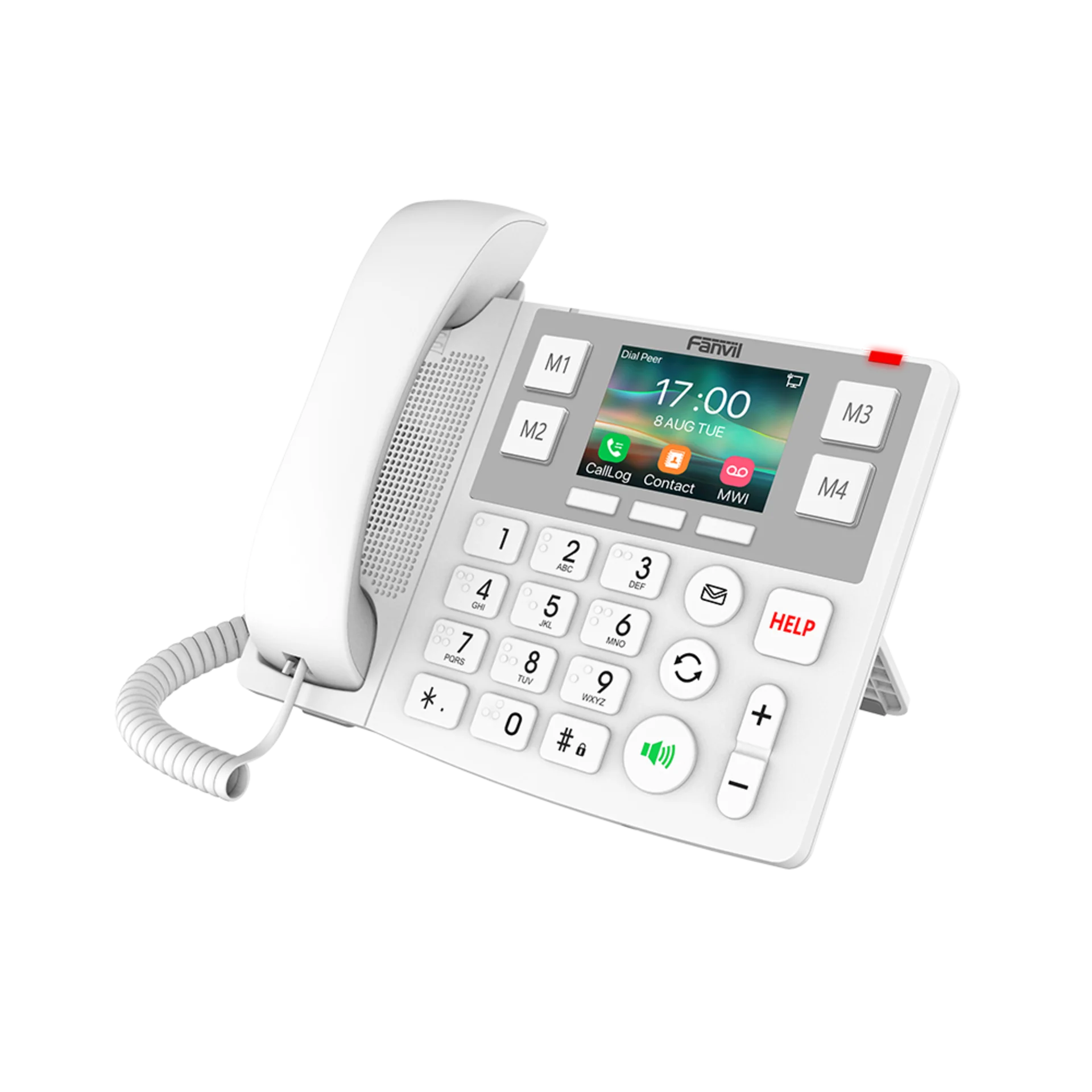 IP-телефон Fanvil X305 (белый, 2 аккаунта, цветной ЖК экран, Wi-Fi, PoE)