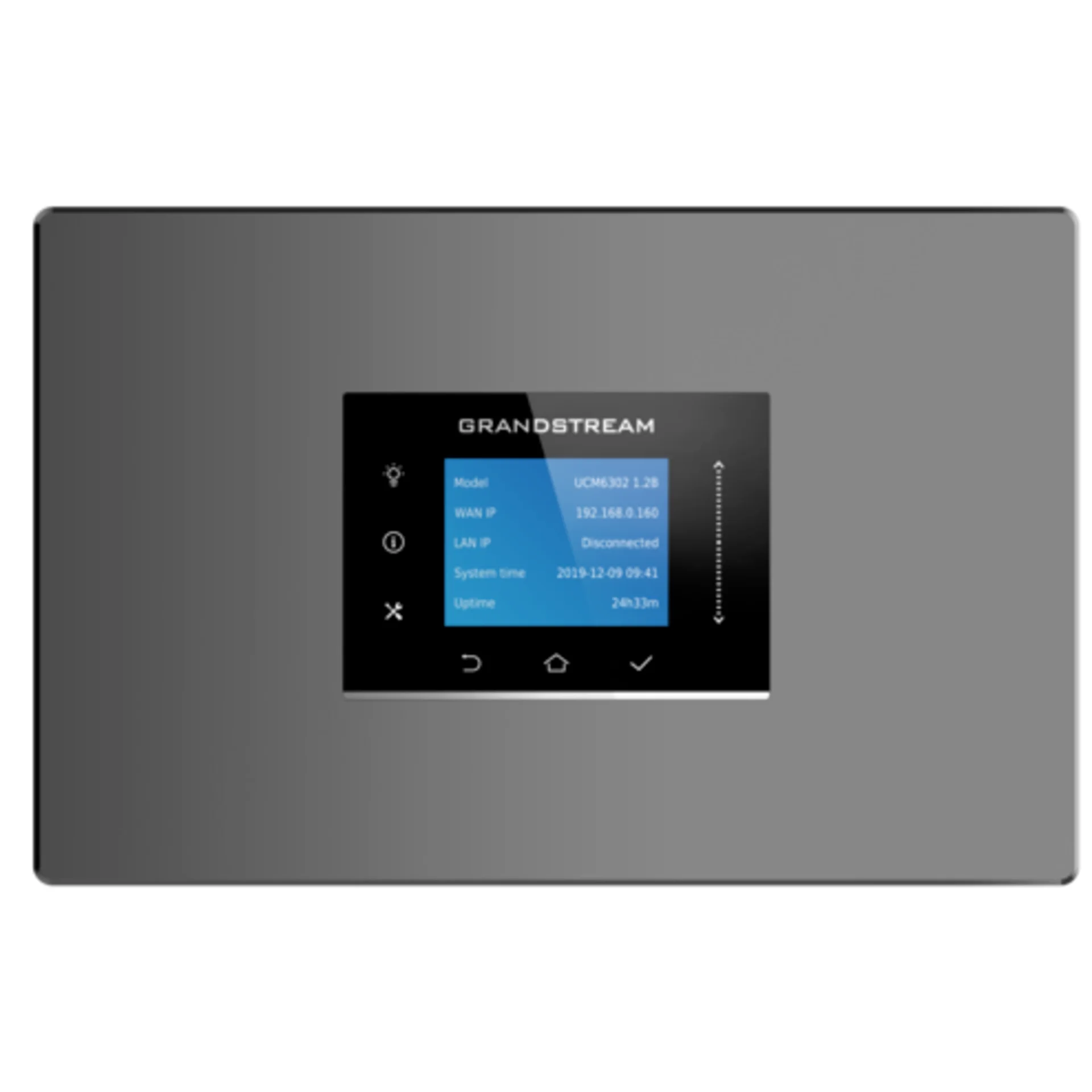 АТС-IP UCM6301 до 500 абонентов / 75 одновременных вызовов, 1хFXS, 1xFXO, 1xWAN, 1xLAN