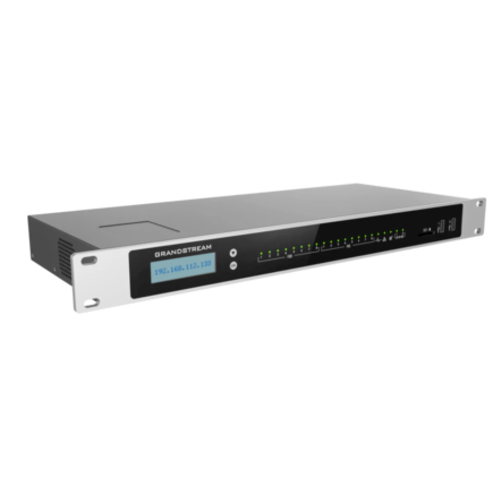 Grandstream UCM6308 - IP ATC. До 3000 абонентов/450 одновременных вызовов, до 300 участников в конф., 8xFXS, 8xFXO, 1xWAN, 1xLAN